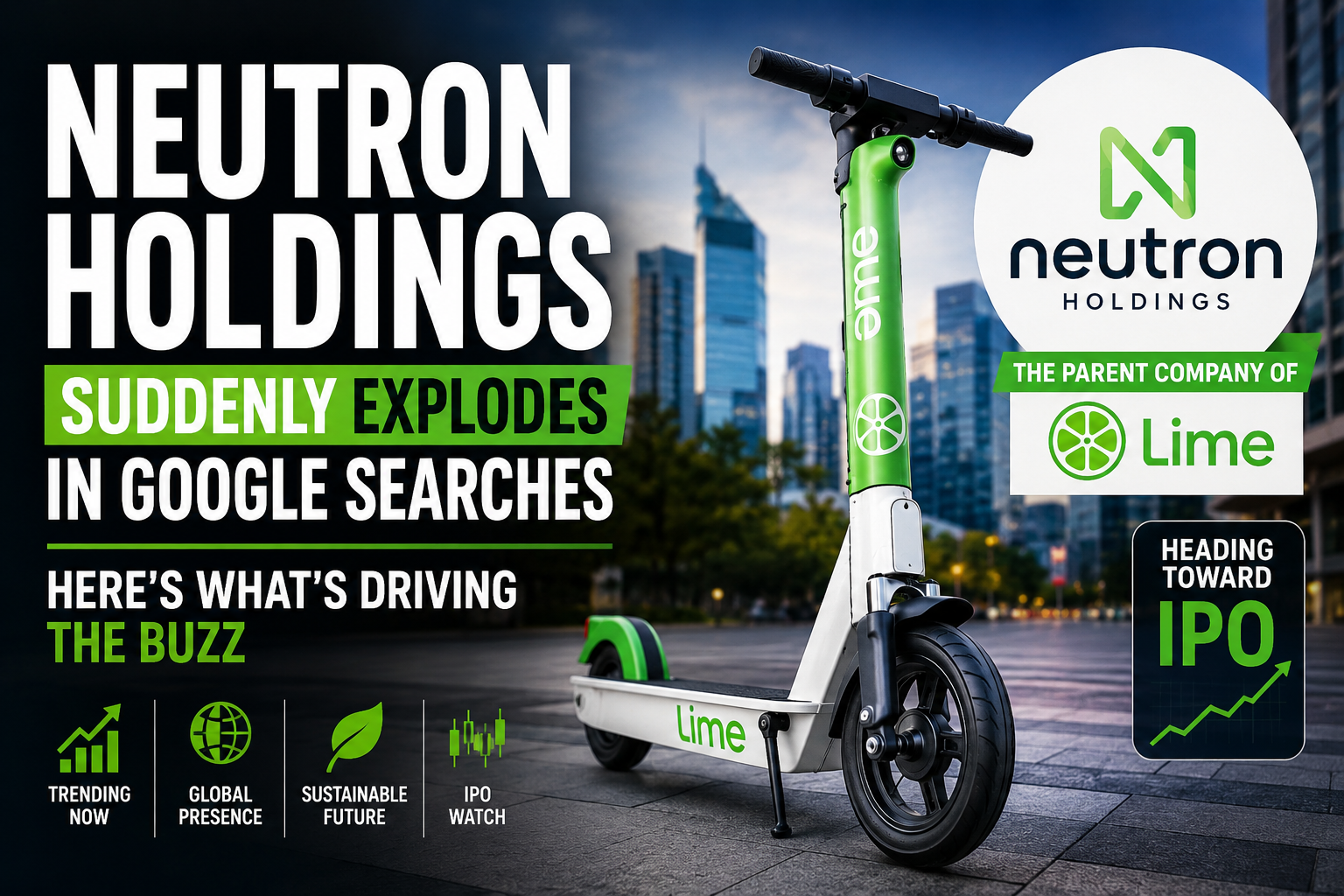 Neutron Holdings Takes Off on Google Searches Out of the Blue — Here’s Why
